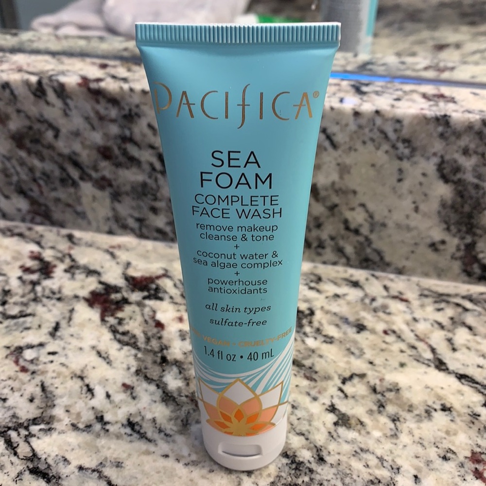 Pacifica Sea Foam complete face wash